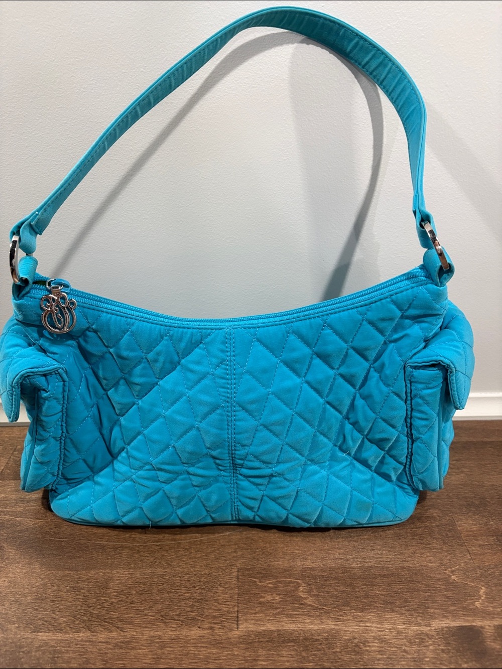 Vera Bradley Quilted Turquoise Purse